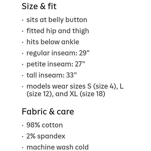 NWT Women's Old Navy High Waist WOW Skinny Pants Size 8 Tall - Picture 5 of 11